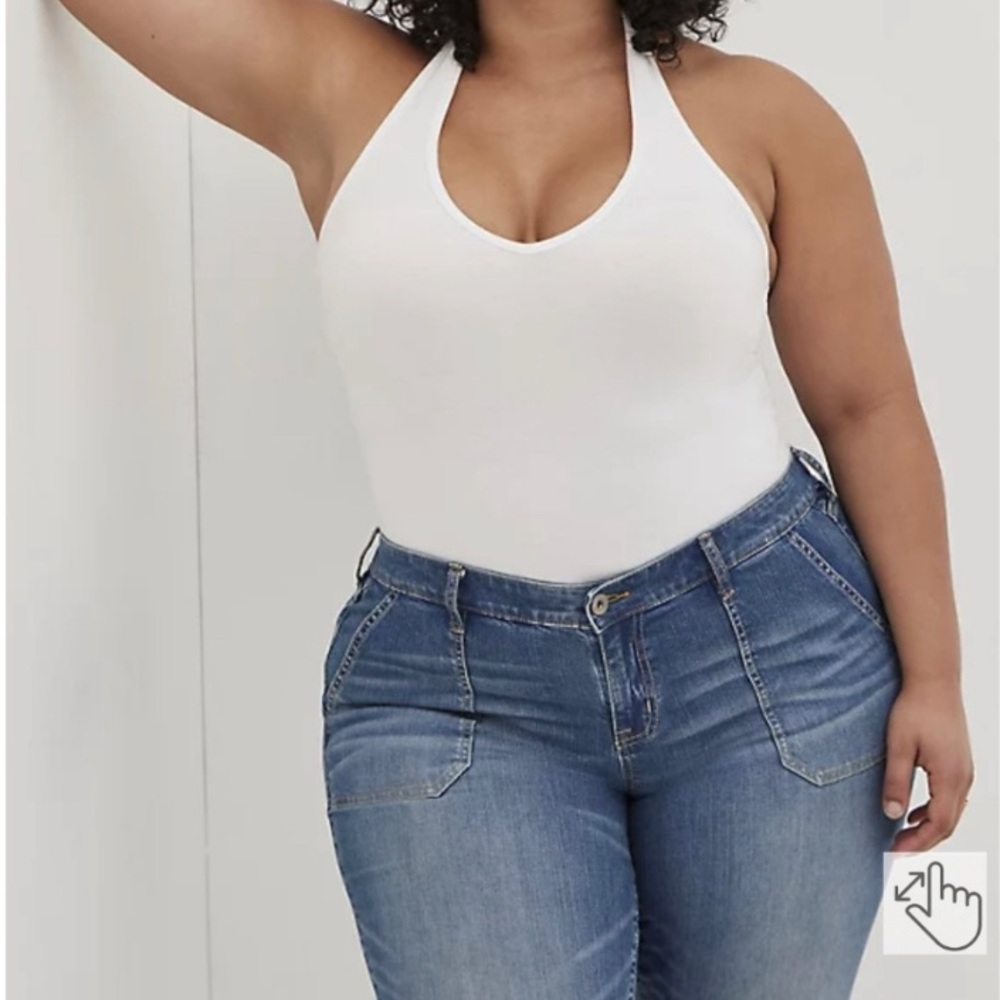TORRID Perfect Boyfriend Ankle Vintage Stretch Mid Rise Jeans   Sz: 18R